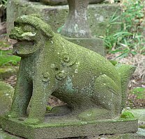 大葦神社の狛犬