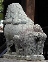 熊野奥照神社の狛犬
