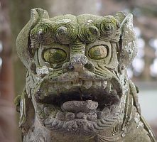 都都古和気神社の狛犬