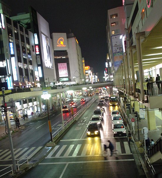 町田駅前の夜景2